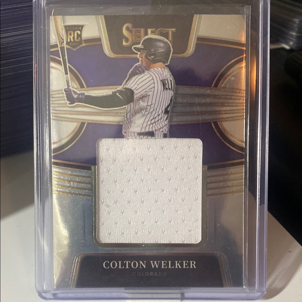 Colton Welker Select Baseball Card - 2022 Rookie Patch